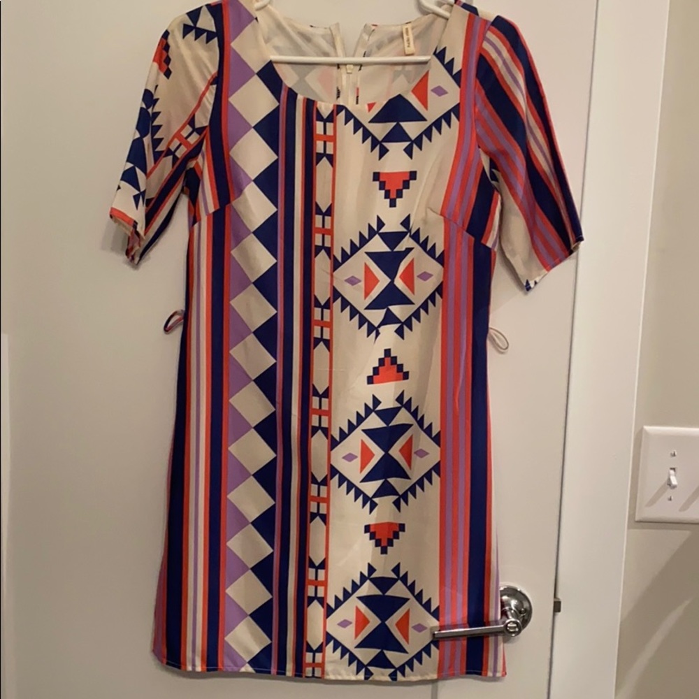 Dress with 3/4 sleeves